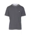 Brunello Cucinelli Short-sleeved T-shirt In Gray