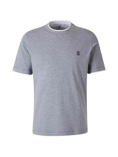 BRUNELLO CUCINELLI LOGO T-SHIRT