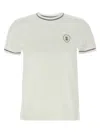 Brunello Cucinelli White Logo T-shirt In White