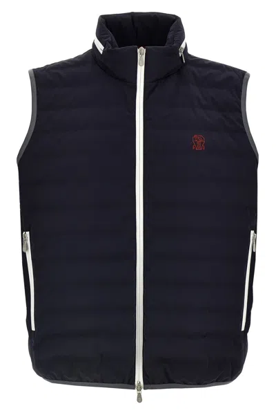 BRUNELLO CUCINELLI BRUNELLO CUCINELLI LOGO VEST