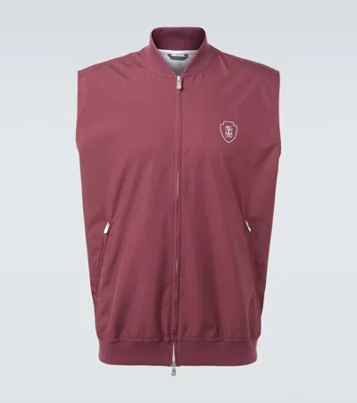 Brunello Cucinelli Logo Vest