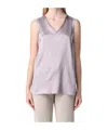 Brunello Cucinelli Logo Vest In Gray