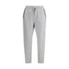 Brunello Cucinelli Men Logoed Sweatpants In Gray