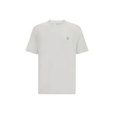 BRUNELLO CUCINELLI LOGOED T-SHIRT