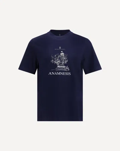 BRUNELLO CUCINELLI LOGOED T-SHIRT