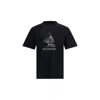 Brunello Cucinelli Logoed T-shirt In Black