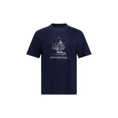 BRUNELLO CUCINELLI LOGOED T-SHIRT