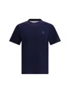 Brunello Cucinelli Men Slim Fit Crew-neck T-shirt In Lightweight Cotton Jersey In Blue