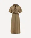 Brunello Cucinelli Women Long Cotton Dress