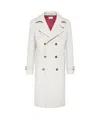 Brunello Cucinelli Long Double-breasted Coat In White