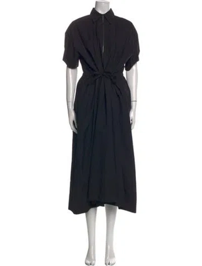 Pre-owned Brunello Cucinelli Long Dress In Black