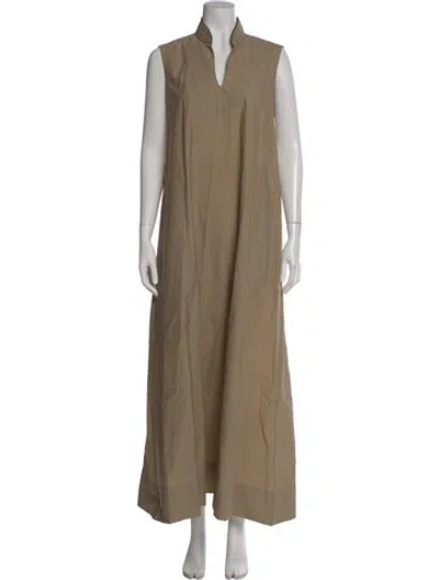 Pre-owned Brunello Cucinelli Long Dress In Neutral