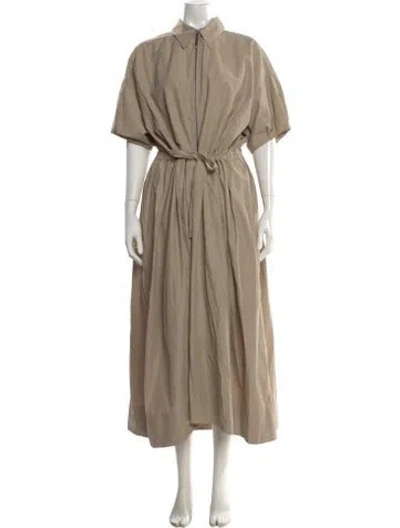 Pre-owned Brunello Cucinelli Long Dress W/ Tags In Neutral