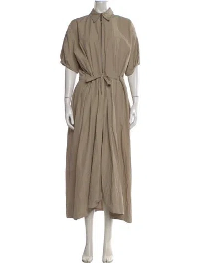 Pre-owned Brunello Cucinelli Long Dress W/ Tags In Neutral