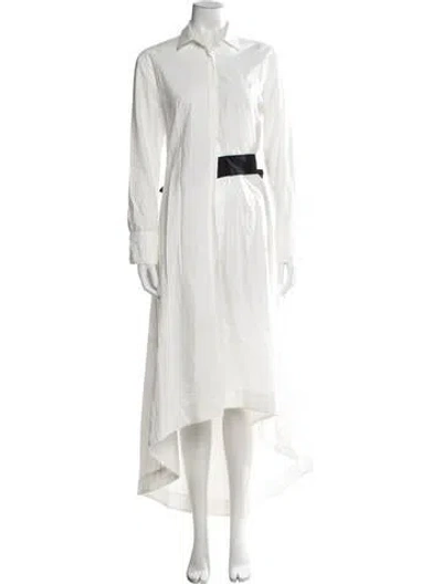Pre-owned Brunello Cucinelli Long Dress In White