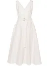 Brunello Cucinelli Women Poplin Dress In White