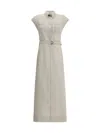 Brunello Cucinelli Women Long Linen Dress