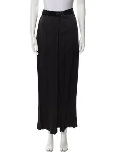 Pre-owned Brunello Cucinelli Long Skirt In Black