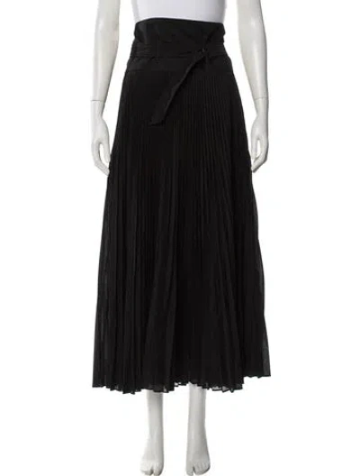 Pre-owned Brunello Cucinelli Long Skirt In Black