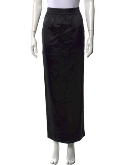 Pre-owned Brunello Cucinelli Long Skirt In Black