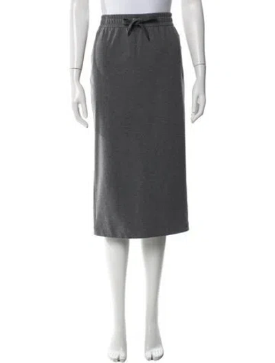 Pre-owned Brunello Cucinelli Long Skirt In Blue
