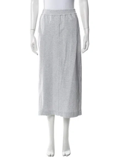 Pre-owned Brunello Cucinelli Long Skirt In Blue