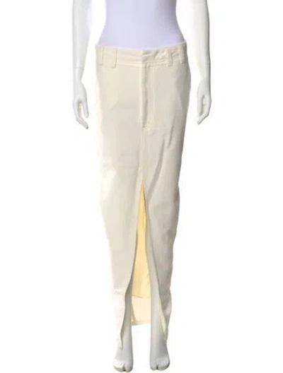 Pre-owned Brunello Cucinelli Long Skirt In Neutral