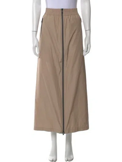 Pre-owned Brunello Cucinelli Long Skirt In Neutral
