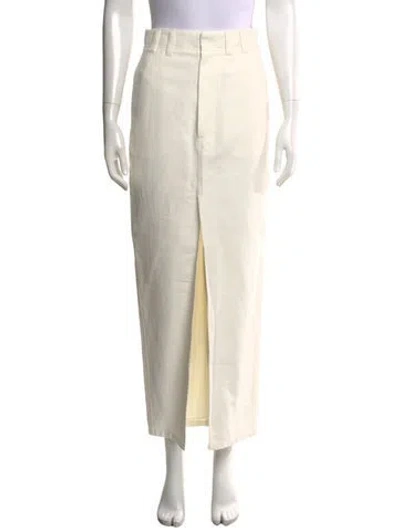 Pre-owned Brunello Cucinelli Long Skirt In Neutral