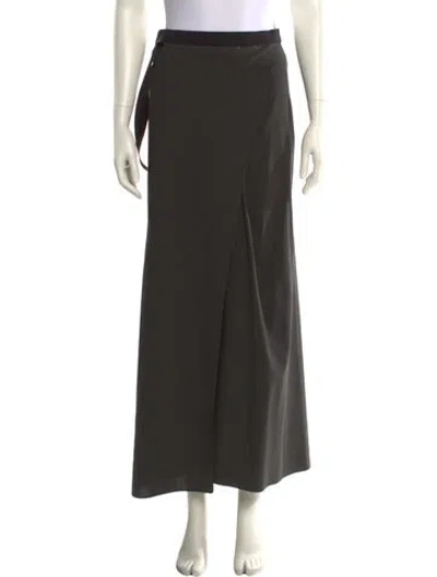 Pre-owned Brunello Cucinelli Long Skirt W/ Tags In Black