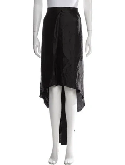Pre-owned Brunello Cucinelli Long Skirt W/ Tags In Black