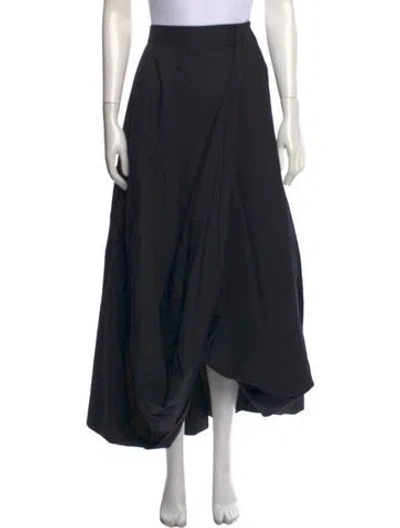 Pre-owned Brunello Cucinelli Long Skirt W/ Tags In Blue
