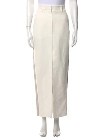 Pre-owned Brunello Cucinelli Long Skirt W/ Tags In Neutral