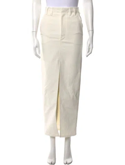 Pre-owned Brunello Cucinelli Long Skirt W/ Tags In Neutral