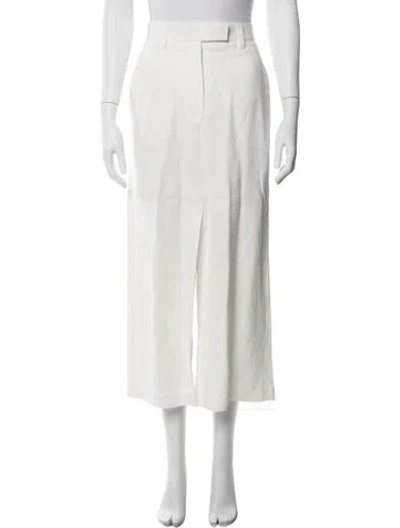 Pre-owned Brunello Cucinelli Long Skirt W/ Tags In White
