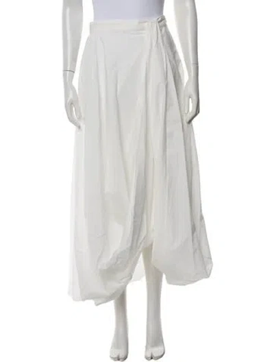 Pre-owned Brunello Cucinelli Long Skirt W/ Tags In White