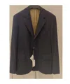 Brunello Cucinelli Long Sleeve Blazer In Brown