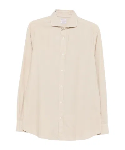 BRUNELLO CUCINELLI LONG-SLEEVE BUTTON-DOWN SHIRT