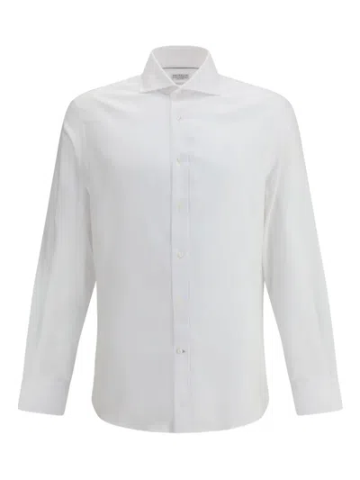 BRUNELLO CUCINELLI LONG-SLEEVE BUTTON-DOWN SHIRT