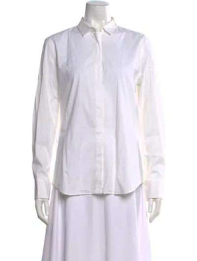 Pre-owned Brunello Cucinelli Long Sleeve Button-up Top