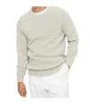 Brunello Cucinelli Long-sleeve Cashmere Jumper In White