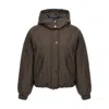 Brunello Cucinelli Cropped Down Jacket Casual Jackets And Parka Brown