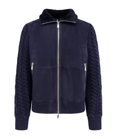 BRUNELLO CUCINELLI LONG SLEEVE CASUAL JACKET