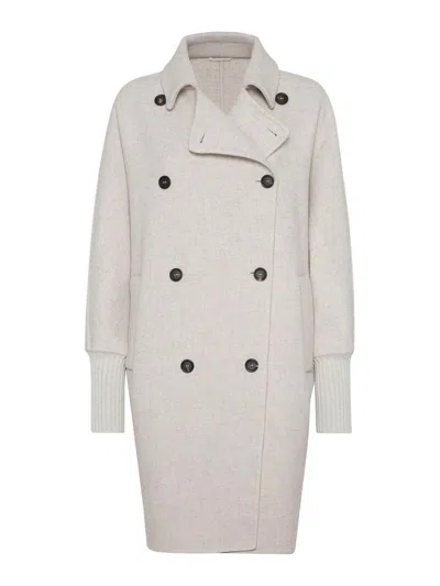 BRUNELLO CUCINELLI LONG SLEEVE COAT