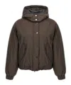 Shop Brunello Cucinelli Long Sleeve Cotton Coat