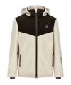 Brunello Cucinelli Corduroy Insert Ski Jacket Puffer Jackets Multicolor In Neutral