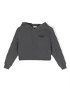 Brunello Cucinelli Long-sleeve Cotton Hoodie In Grau
