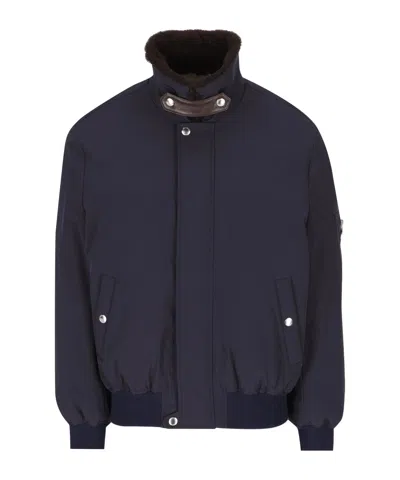 Brunello Cucinelli Long Sleeve Cotton Jacket In Black