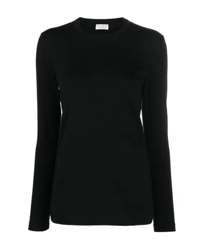 Brunello Cucinelli Long-sleeve Cotton T-shirt