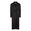 Brunello Cucinelli Wrap-effect Midi Shirt Dress In Black